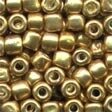 05557 Mill Hill Glass Pebble Beads - Old Gold