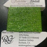 PB52 Lighter Green Petite Treasure Braid