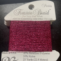 PB67- Raspberry Petite Treasure Braid