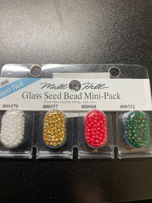 Glass Seed Bead Mini-Pack 01006