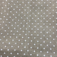 32 Count Raw with White Dots Linen