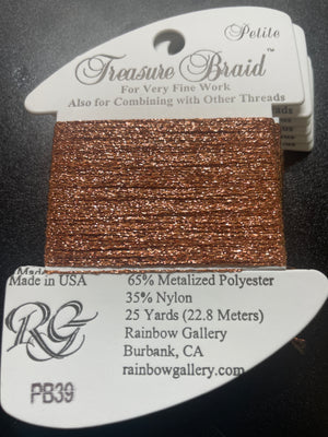 PB39- New Copper Petite Treasure Braid