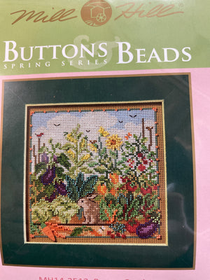 Bunny Garden Buttons and Beads Kit