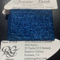 PB80- Nautical blue Petite Treasure Braid