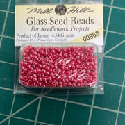 00968 Mill Hill Glass Beads - Red