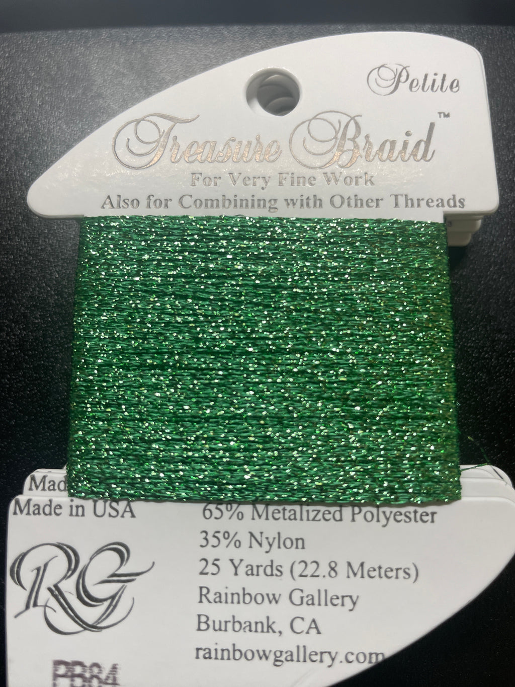 PB84 Grass Green Petite Treasure Braid