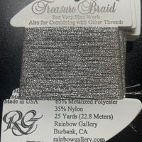 PB58 Antique Silver Petite Treasure Braid