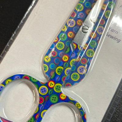 Buttons Scissors with Sheath