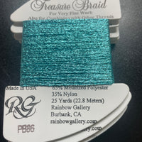 PB86- Scuba Blue Petite Treasure Braid