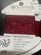 308 Colonial Red #4 braid