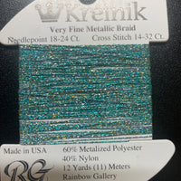 044 Confetti Blue #4 braid