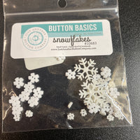 Snowflakes Button pack