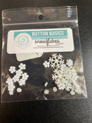 Snowflakes Button pack