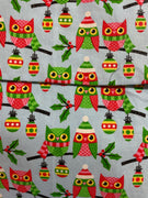 Christmas Owls Project Bags