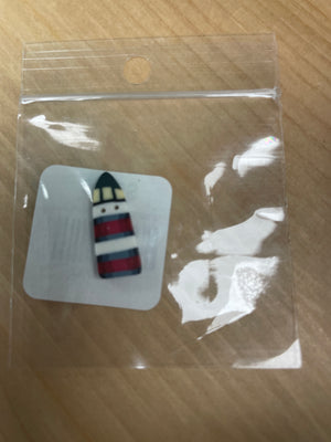 Small Lighthouse Button