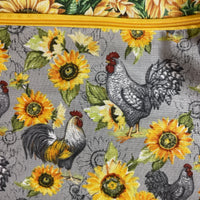 Sunflowers and Chickens Project Bags