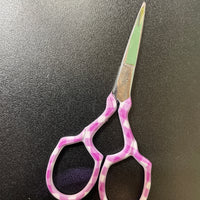 Purple Gingham Scissors