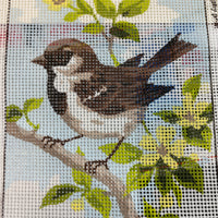 Chickadee Needlepoint Canvas