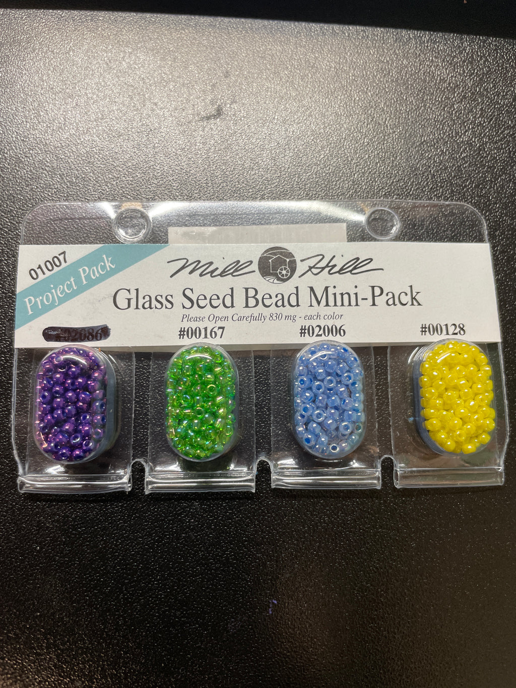 Glass Seed Bead Mini-Pack 01007