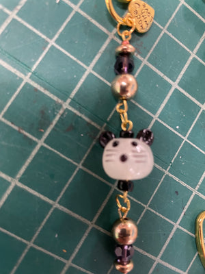 Kitten Scissor Charm