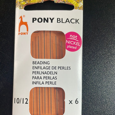 Size 10 & 12 Pony Beading  Needles Combo Pack