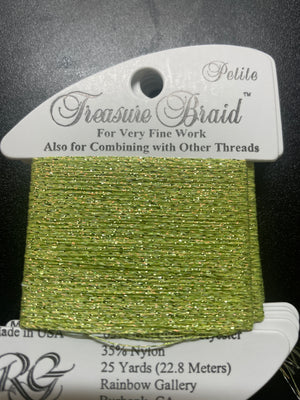 PB83- Wild Lime Petite Treasure Braid