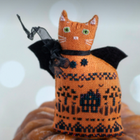 3D Halloween Cat