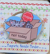 Not Today Cat Needle Minder