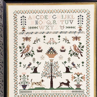 Fanny Collins 1853 Sampler & Pinwheel