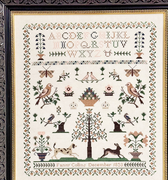 Fanny Collins 1853 Sampler & Pinwheel