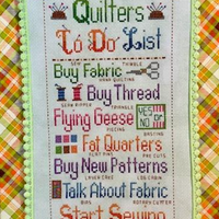 QUILTERS TO DO LIST