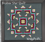 Broken star Quilt