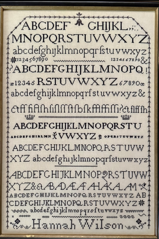 HANNAH WILSON (ACKWORTH) SAMPLER