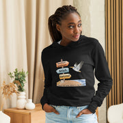 Unisex Hooded Long Sleeve Tee, Bella Canvas