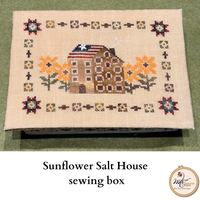 Sunflower Salt House sewing box