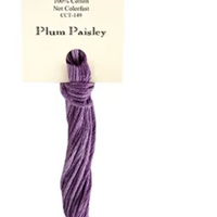 Plum Paisley