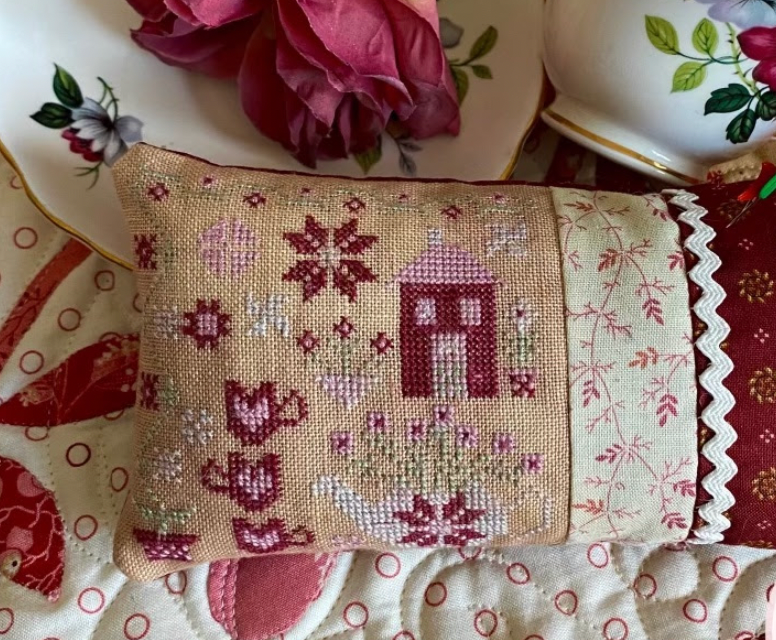 Tea Garden Pin Pillow