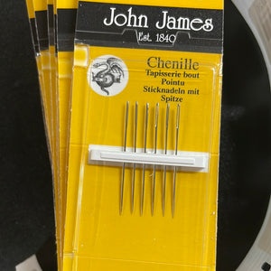 John James Size 24 Chenille Needles