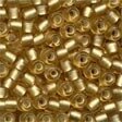 16031 Mill Hill Glass Pony Beads - Frosted Gold