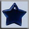 12176 Mill Hill Glass Treasures - Large Flat Star Royal Blue