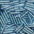 82054 Mill Hill Medium Bugle Bead - Aqua Ice